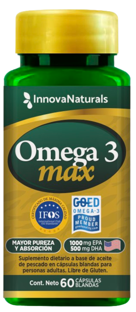Omega 3 EPA y DHA cápsulas